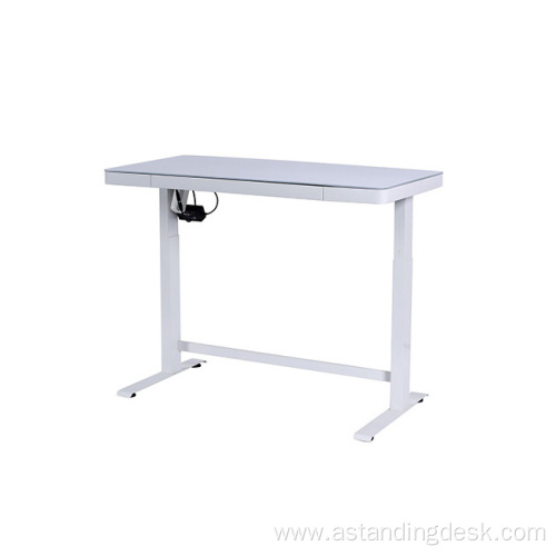 Cheap Electric Low Noise Stand Up Glass Desk